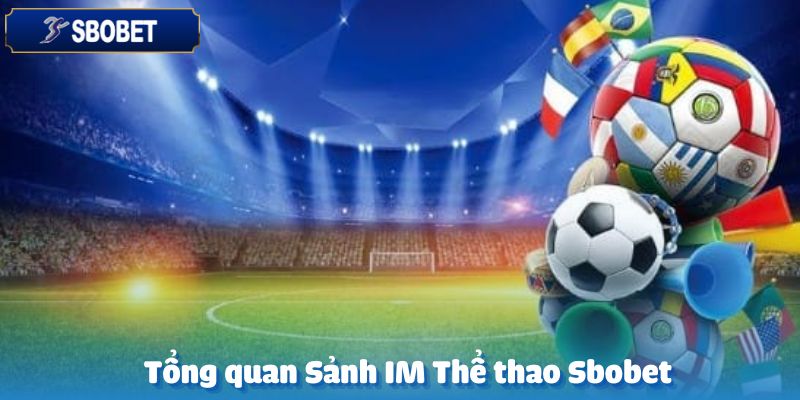 Sảnh IM Thể Thao-Sảnh Cá Cược Hấp Dẫn Hàng Đầu Tại Sbobet 2 Khái quát về Sảnh IM Thể thao tại Sbobet