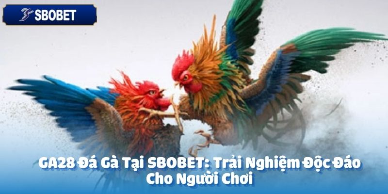 GA28 Đá Gà Tại SBOBET: Trải Nghiệm Độc Đáo Cho Người Chơi 2 GA28 đá gà tại SBOBET là một trong những sảnh cược trực tuyến nổi bật