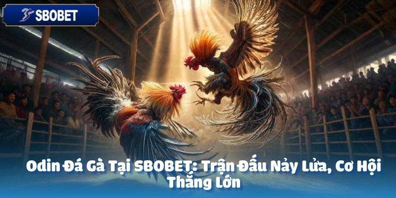 Odin Đá Gà Tại SBOBET: Trận Đấu Nảy Lửa, Cơ Hội Thắng Lớn 2 Odin đá gà tại SBOBET đã chinh phục được trái tim của hàng triệu người chơi