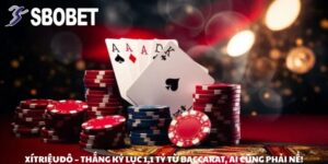 Anh Trần Quốc Đô Thắng Kỷ Lục 1,1 Tỷ Từ Baccarat Tại SBOBET