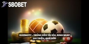 Anh Dương Văn Trí Ăn 350 Triệu Từ Kèo Tài Xỉu Tại SBOBET