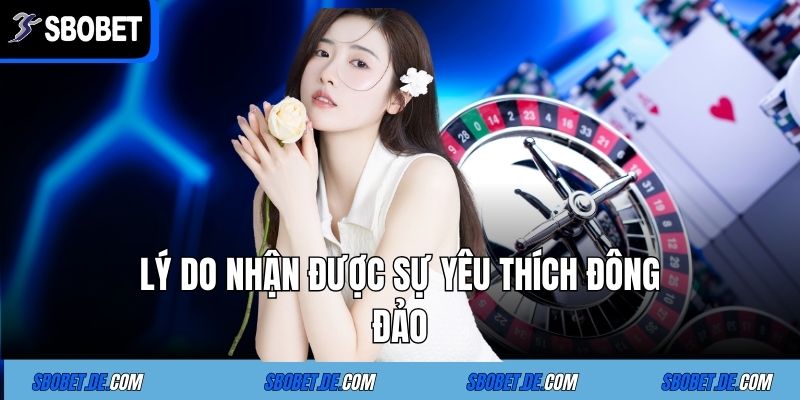Lý do nhận được sự yêu thích đông đảo