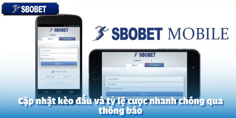 Phiên Bản App Mobile Của Nhà Cái Sbobet Có Gì?